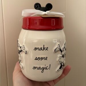 Rae Dunn x Disney Ceramic 'Make Some Magic' small canister